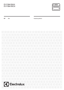 Kasutusjuhend Electrolux EVY5841BOX Ahi