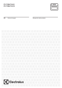 Manual de uso Electrolux EVY9847AAX Horno