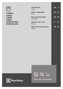 Mode d’emploi Electrolux FR65BA Four