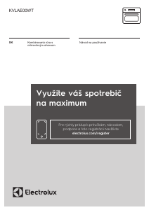 Návod Electrolux KVLAE00WT Rúra