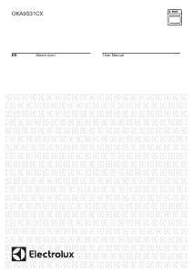 Handleiding Electrolux OKA9S31CX Oven