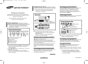 Руководство Samsung CS-21M16MJQ Телевизор