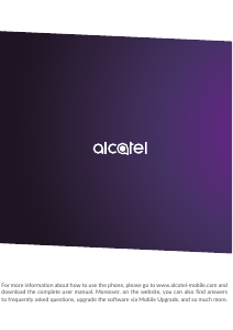 Manual Alcatel 7071A A7 XL Mobile Phone