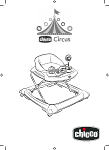 Manual de uso Chicco Circus Andador para bébé