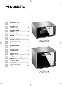 Manual Dometic OG2000 Oven