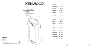 Manual Kenwood CAP70 Can Opener