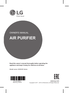 Manual LG AS95GDPV0 Air Purifier