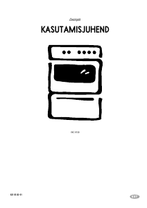 Kasutusjuhend Electrolux EKC6120 Pliit