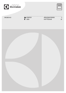 Brugsanvisning Electrolux EKC6551AOW Komfur
