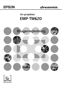 Brugsanvisning Epson EMP-TW620 Projektor