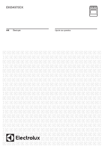 Priručnik Electrolux EKI54970OX Raspon