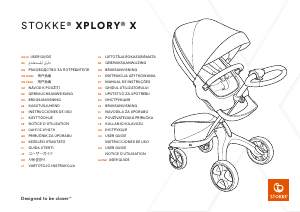 Kullanım kılavuzu Stokke Xplory X Katlanır bebek arabası