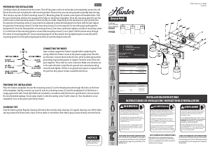 Handleiding Hunter 19148 Devon Park Lamp