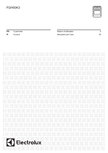 Mode d’emploi Electrolux FGH50K3 Cuisinière