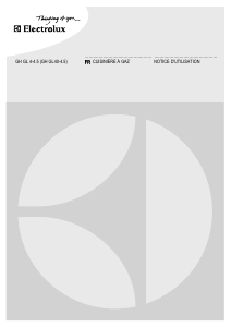 Mode d’emploi Electrolux GHGL4045CN Cuisinière