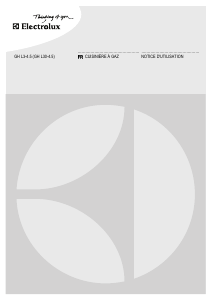 Mode d’emploi Electrolux GHL3045SW Cuisinière