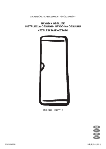 Manuál Electrolux ERC2443 Lednice
