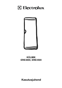 Kasutusjuhend Electrolux ERE3500 Külmik