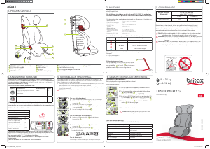 Bruksanvisning Britax-Römer Discovery SL Bilbarnstol