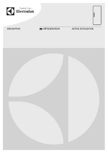 Mode d’emploi Electrolux ERG1607FOW Réfrigérateur