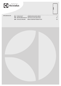 Handleiding Electrolux ERG3094AOW Koelkast