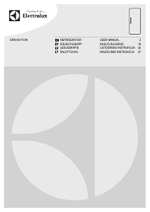 Kasutusjuhend Electrolux ERN1401FOW Külmik