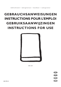 Mode d’emploi Electrolux ERN1639 Réfrigérateur