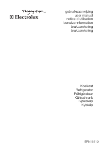 Bedienungsanleitung Electrolux ERN16510 Kühlschrank