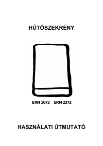Használati útmutató Electrolux ERN1672 Hűtőszekrény