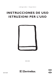 Manual de uso Electrolux ERN23500 Refrigerador