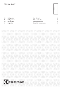 Handleiding Electrolux ERN3001FOW Koelkast