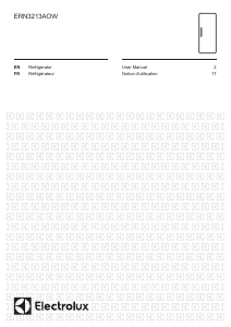 Handleiding Electrolux ERN3213AOW Koelkast