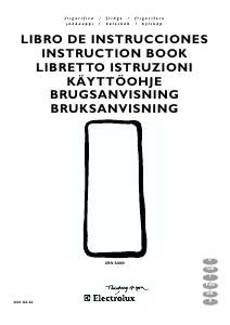 Brugsanvisning Electrolux ERN34800 Køleskab
