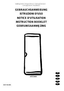 Handleiding Electrolux ERS3400X Koelkast