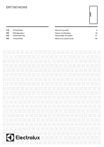 Manuál Electrolux ERT1601AOW3 Lednice