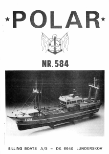 Handleiding Billing Boats set 584 Boatkits Polar