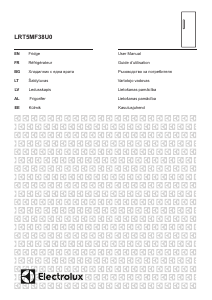 Vadovas Electrolux LRT5MF38U0 Šaldytuvas