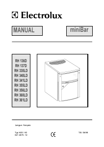 Mode d’emploi Electrolux RH 330 LD Réfrigérateur