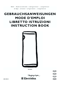Mode d’emploi Electrolux SK25510 Réfrigérateur