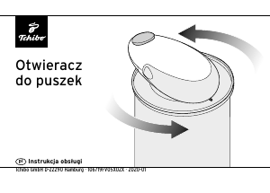 Instrukcja Tchibo 390 695 Otwieracz do puszek