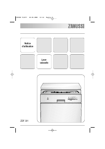 Mode d’emploi Zanussi ZDF301 Lave-vaisselle