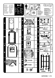 Посібник Smoby AAP2298A Дитячий будиночок для ігор