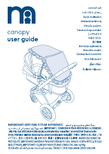 Mode d’emploi Mothercare Canopy Poussette