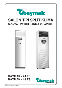 Kullanım kılavuzu Baymak 24 FS Klima