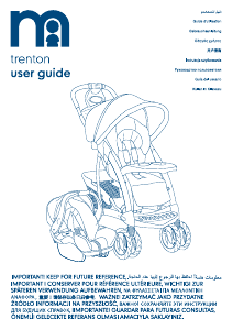 사용 설명서 Mothercare Trenton 유모차