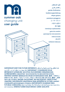 Kullanım kılavuzu Mothercare Summer Oak Alt değiştirme masası