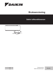 Bruksanvisning Daikin ATXTP35M5V1B Luftkonditionering