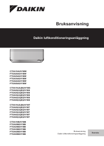 Bruksanvisning Daikin CTXA15B2V1BT Luftkonditionering