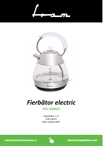 Manual Fram FEK-2200GX Fierbător