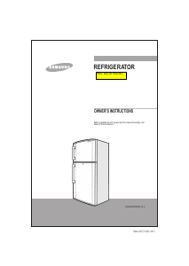 Handleiding Samsung RT35CVPW Koel-vries combinatie